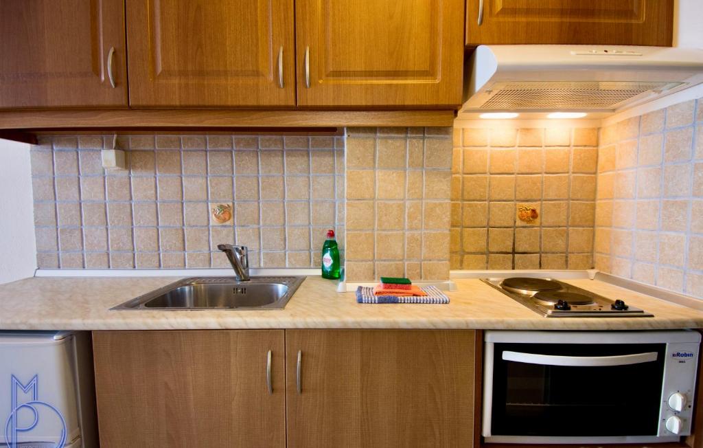 Küche/Küchenzeile in der Unterkunft Lido Sofia Apartments