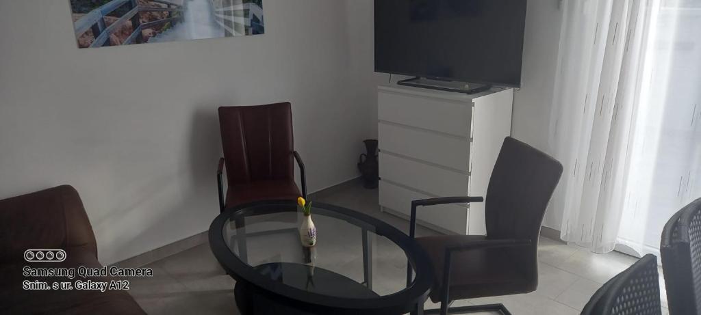 TV a/nebo společenská místnost v ubytování Apartmani Gavran