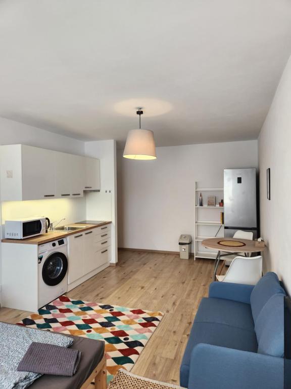 Kuchyň nebo kuchyňský kout v ubytování Apartmány Česká Třebová