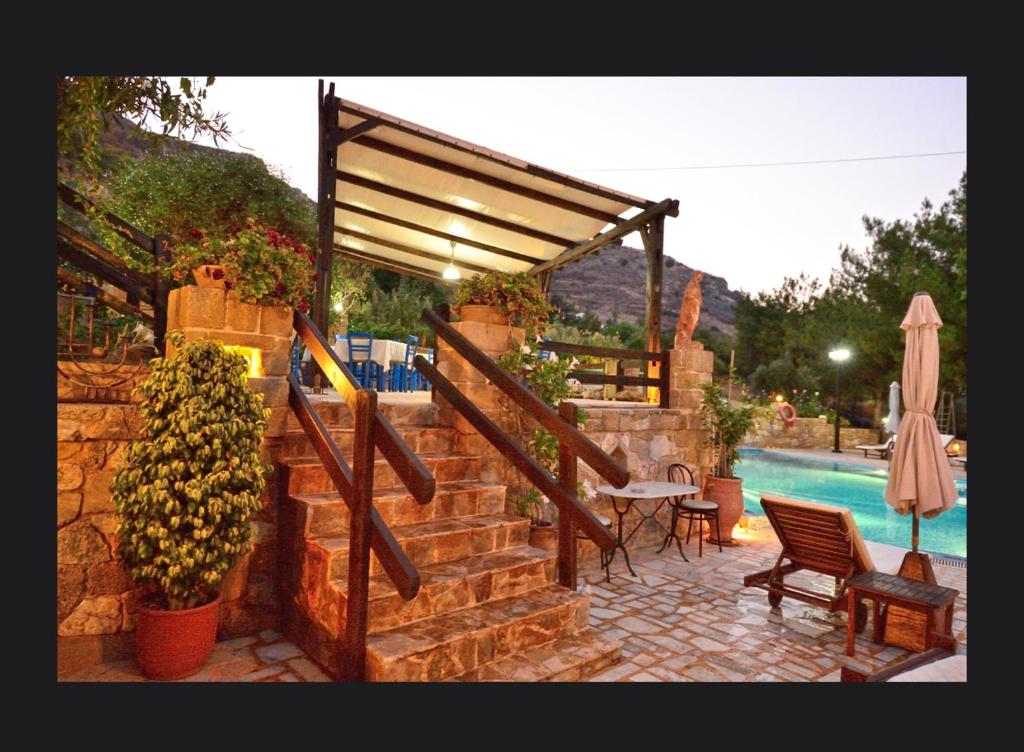 Bazén v ubytování Villas Vista Del Mar nebo v jeho okolí