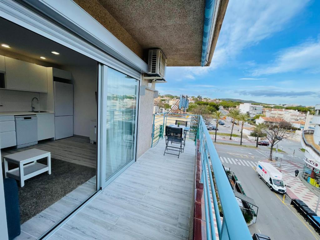 Balkón alebo terasa v ubytovaní Apartamento Salvis Balcón y piscina