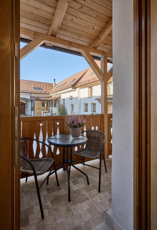 Balkón nebo terasa v ubytování Casa Piedra