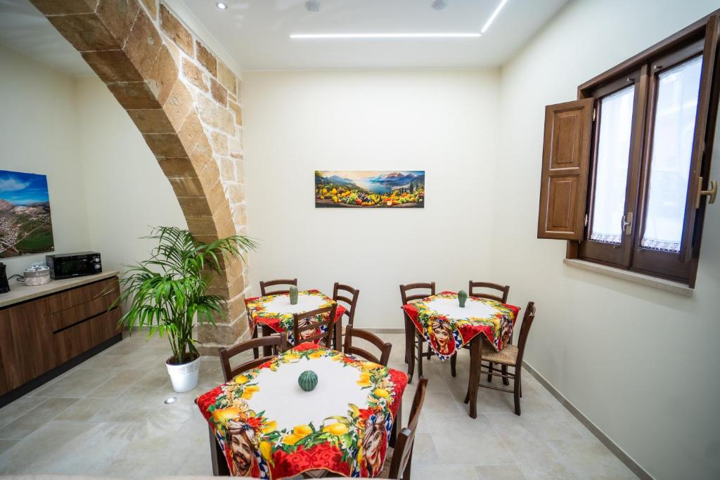 Posezení v ubytování B&B La Dimora di Pepè