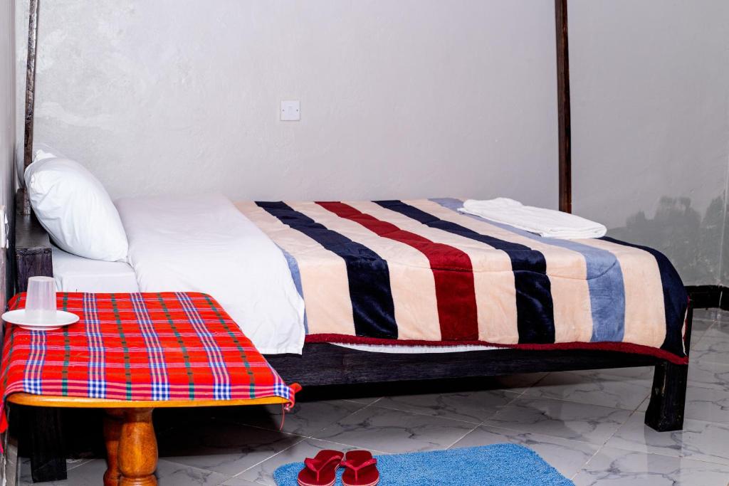 Voodi või voodid majutusasutuse VINTEX GUEST HOUSE toas