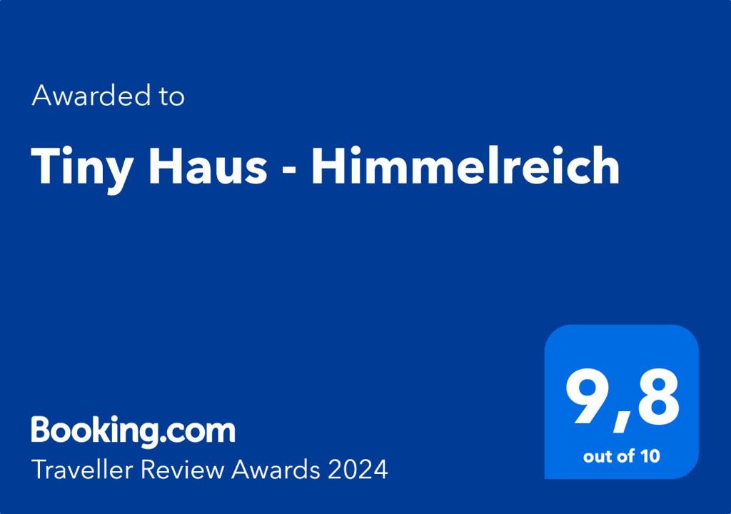 a screenshot of the tiny haus himinemeth website at Tiny Haus - Himmelreich 