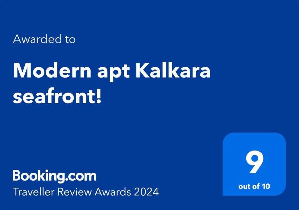 Certifikát, hodnocení, plakát nebo jiný dokument vystavený v ubytování Modern apt Kalkara seafront!