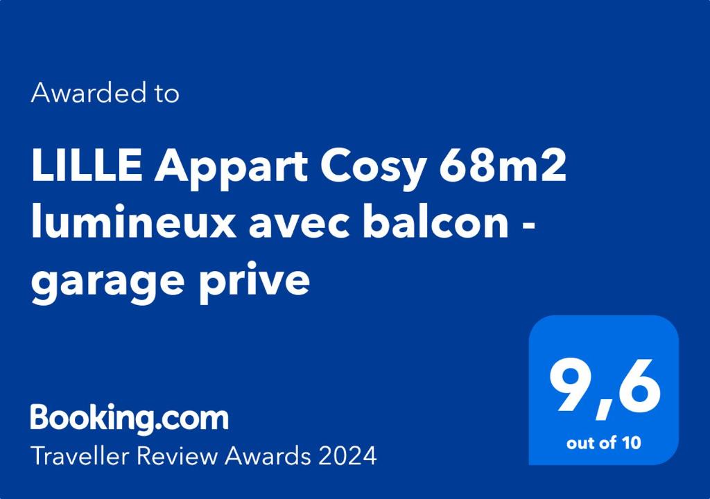 Fotografie z fotogalerie ubytování LILLE Appart Cosy 68m2 lumineux avec balcon - garage prive v destinaci Lille