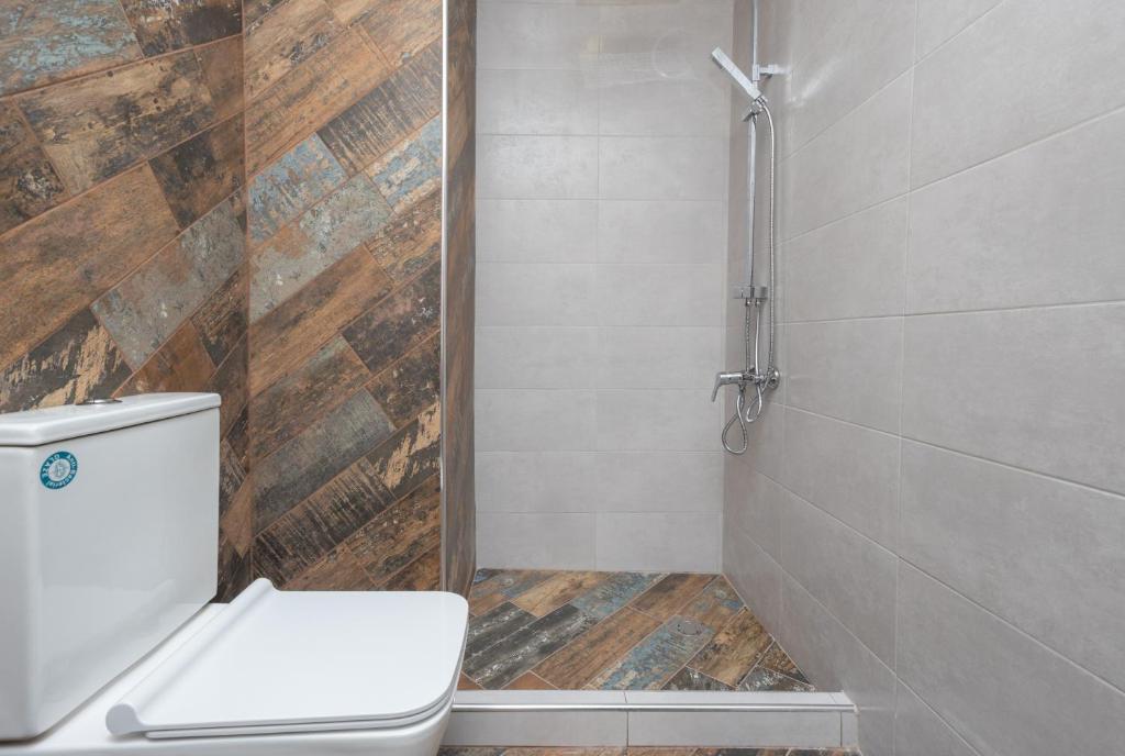 Koupelna v ubytování Hotel Armeni
