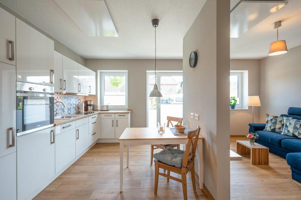 Η κουζίνα ή μικρή κουζίνα στο Küstenzauber