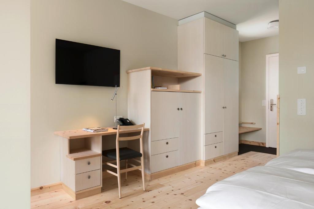 TV a/nebo společenská místnost v ubytování Hotel Maistra 160