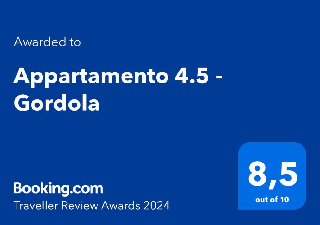 ein blaues Rechteck mit den Worten der erweiterten Realität in der Unterkunft Appartamento 4.5 - Gordola in Gordola