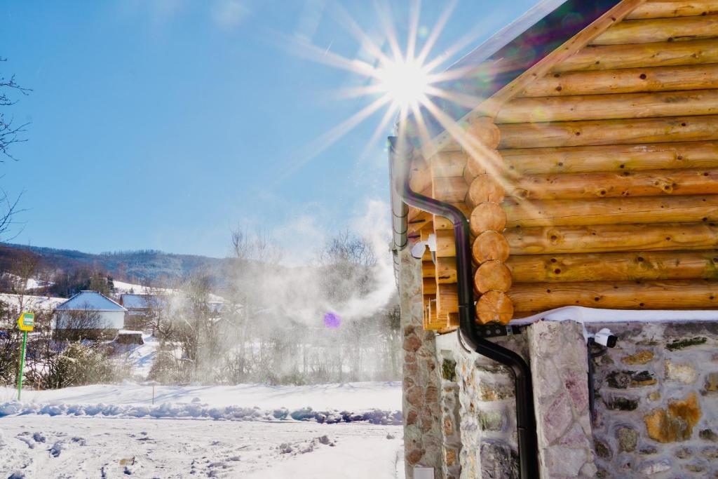 Cottage Dzudovic 2 Vikendica Džudović 2 v zimě