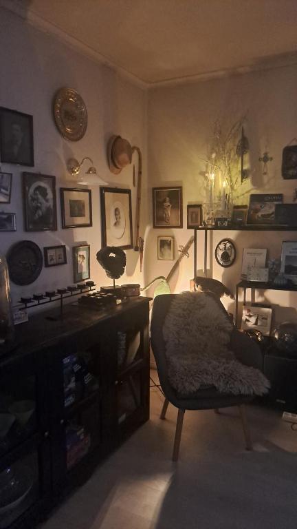 Posezení v ubytování Kule gule huset