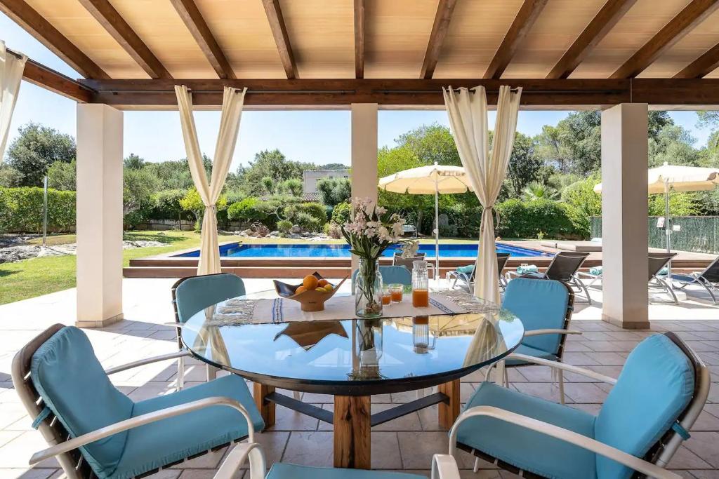 Πισίνα στο ή κοντά στο S'alzinar Villa