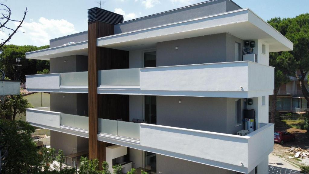 Budova, kde se apartmán nachází