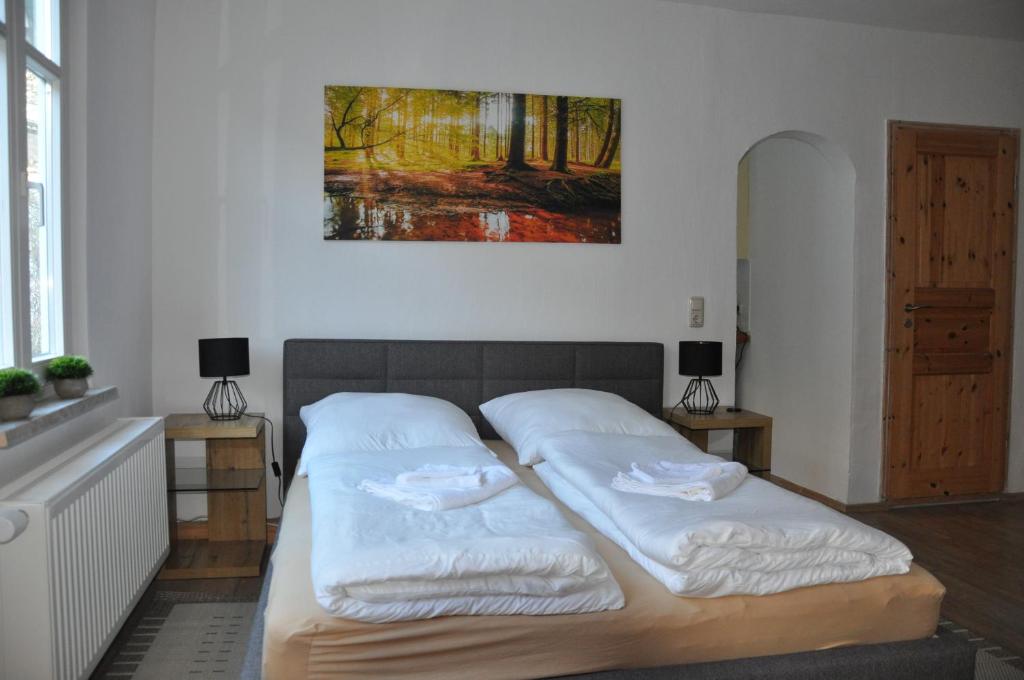 Postel nebo postele na pokoji v ubytování Villa Belino