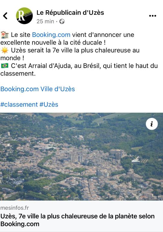 La parenthèse aux portes d Uzès - Maison De Trois Chambres