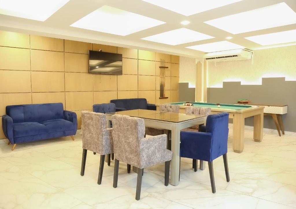 Posezení v ubytování Hotel Presidente Internacional