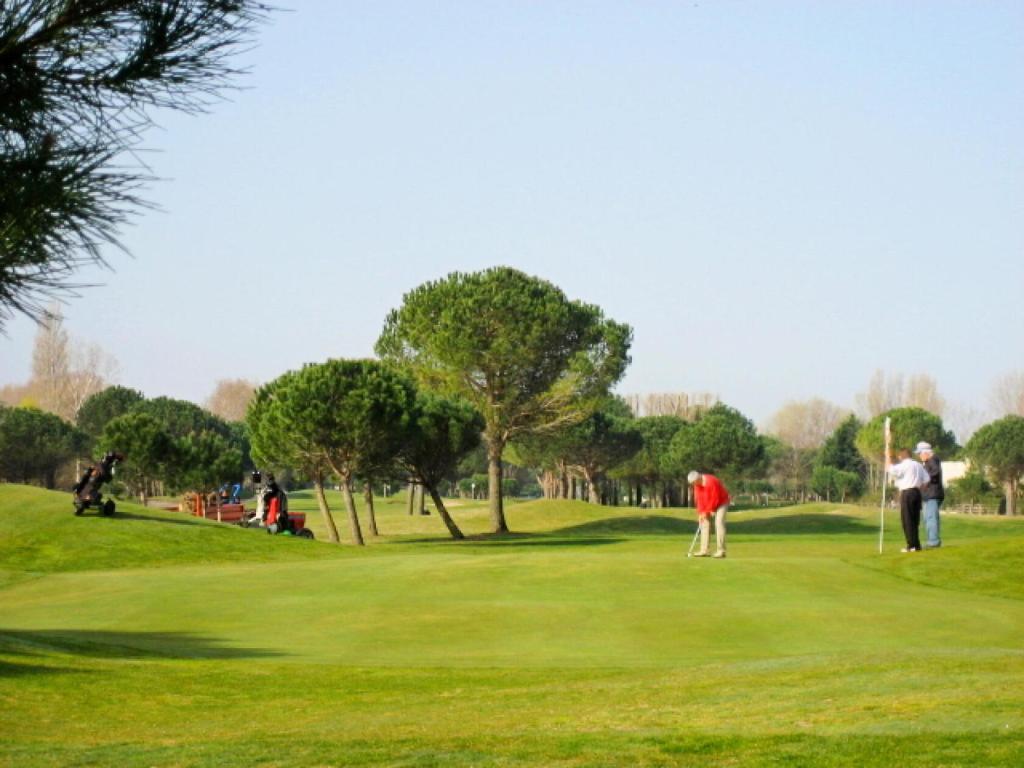 Golf pri vile alebo okolí