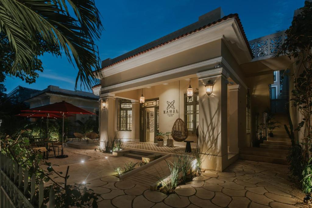 Zahrada ubytování Kahal Hotel - Paseo Montejo