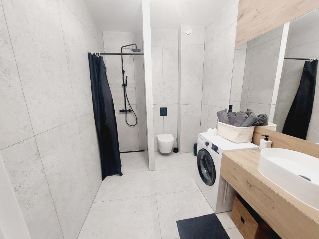 Komfortowe mieszkanie, duży taras, bezpłatny parking, AWG APARTMENTS - 7