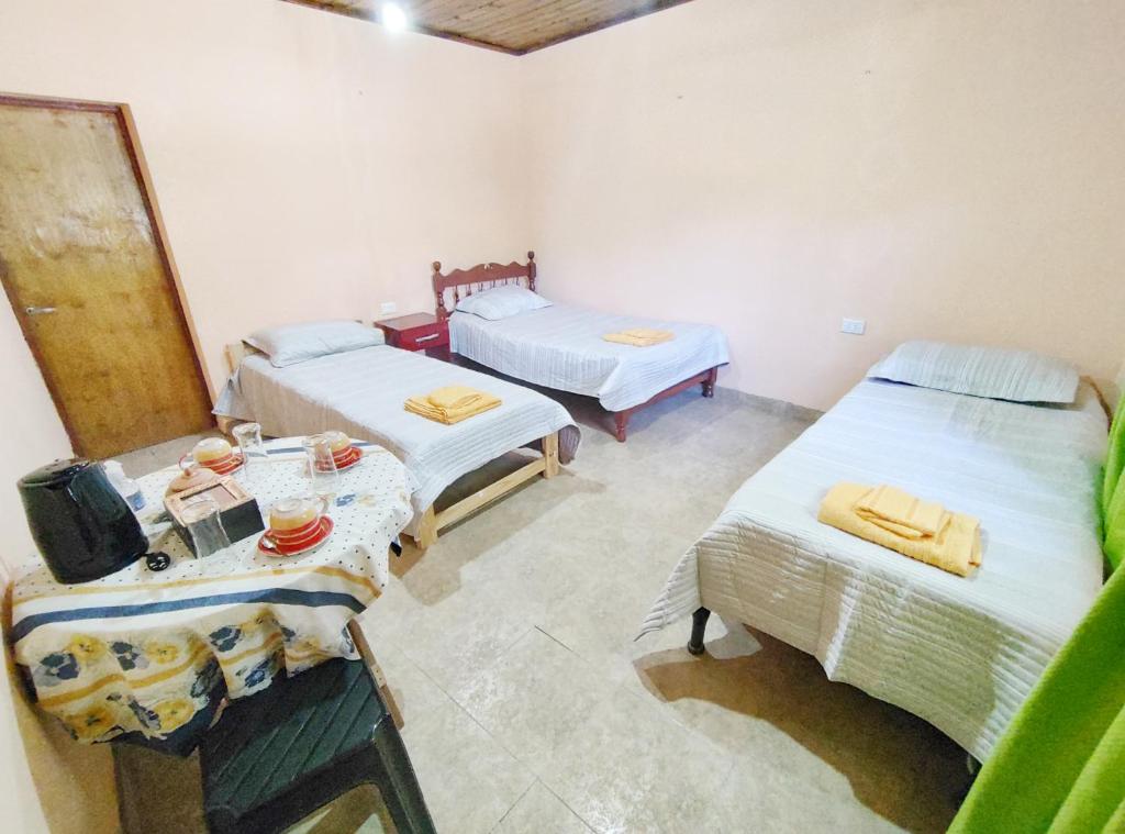 Posteľ alebo postele v izbe v ubytovaní La Casa de Lila