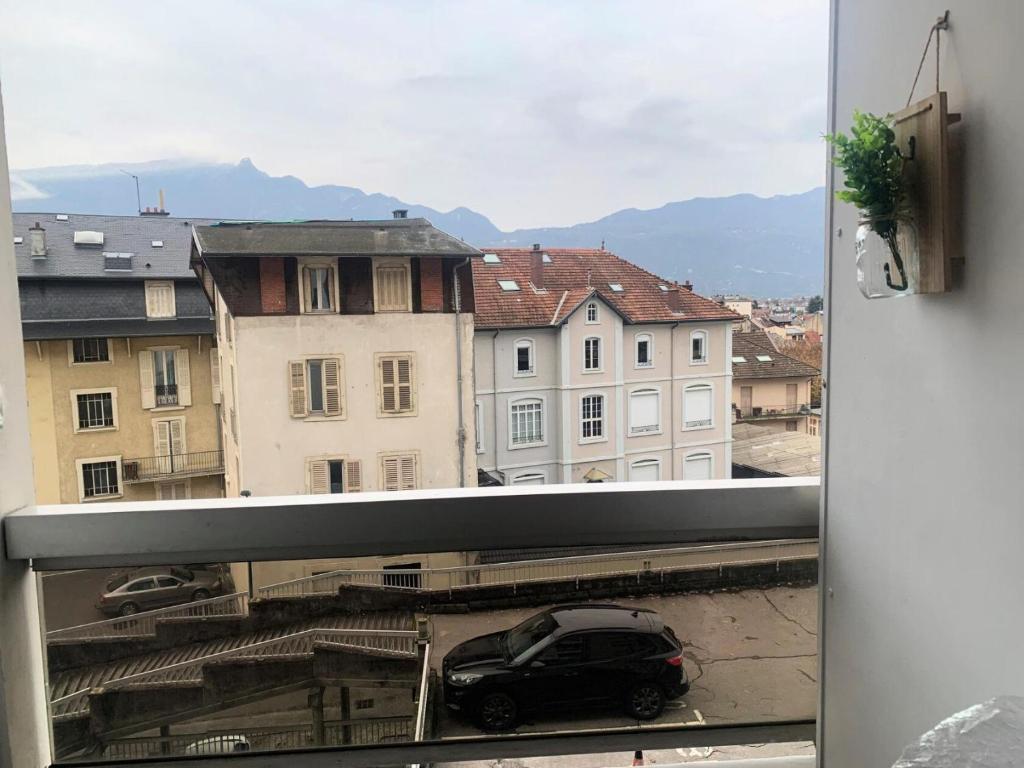 Výhľad na hory alebo výhľad na hory priamo z apartmánu