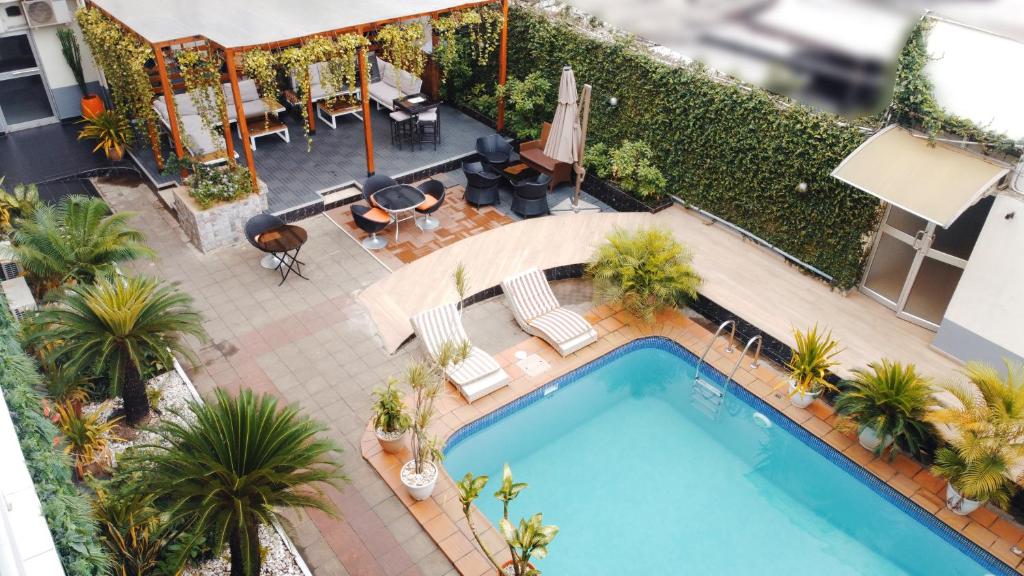 Πισίνα στο ή κοντά στο Cata Apartment Hotel And Spa