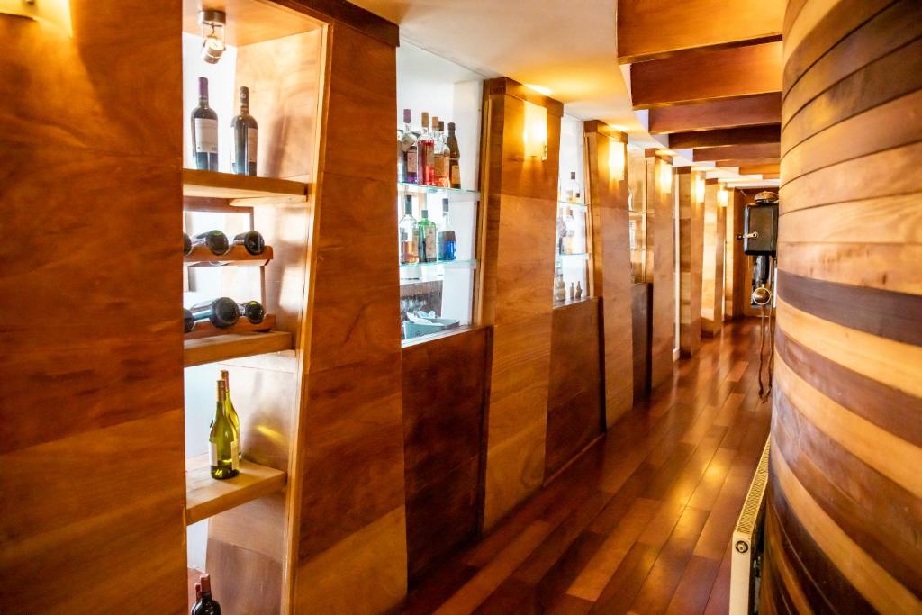 Nápoje v ubytování Hotel Hosteria Entre Lagos