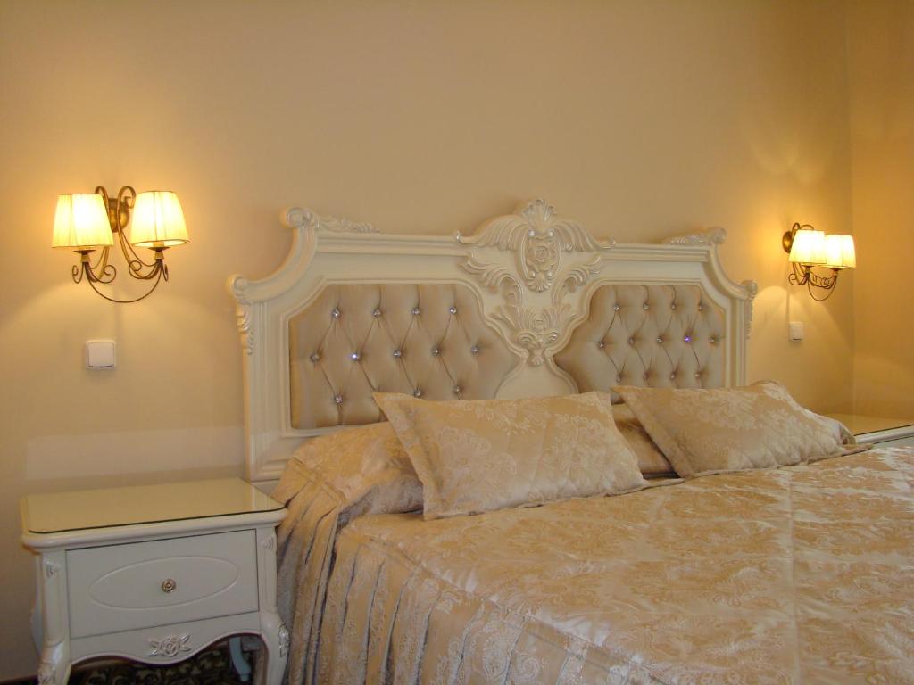 Postel nebo postele na pokoji v ubytování Hotel Saint Petersburg