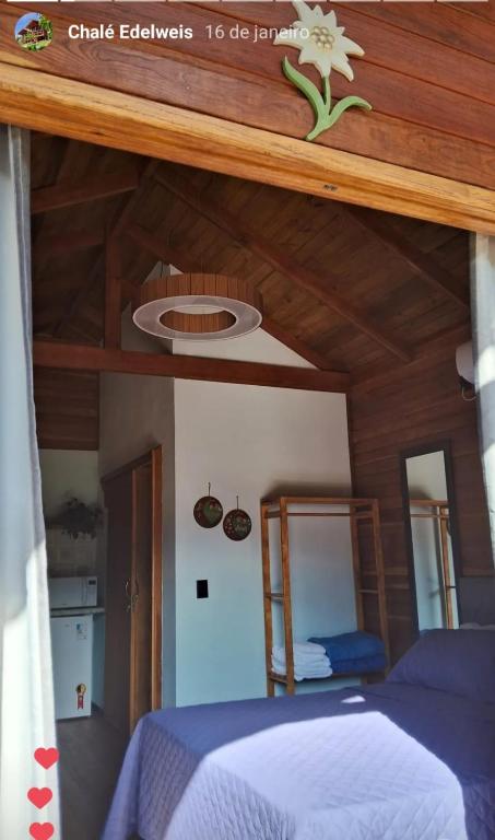 Postel nebo postele na pokoji v ubytování Pousada Hoff Haus