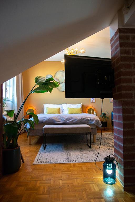 WowAppartements vue sur le jet d'eau - Resim 9