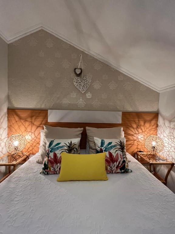 Katil atau katil-katil dalam bilik di Tropical House