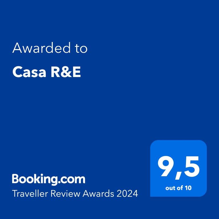 Certifikát, hodnocení, plakát nebo jiný dokument vystavený v ubytování Casa R&E