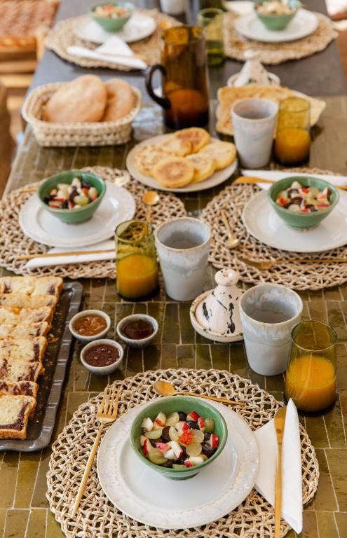 Nourriture dans le riad ou à proximité