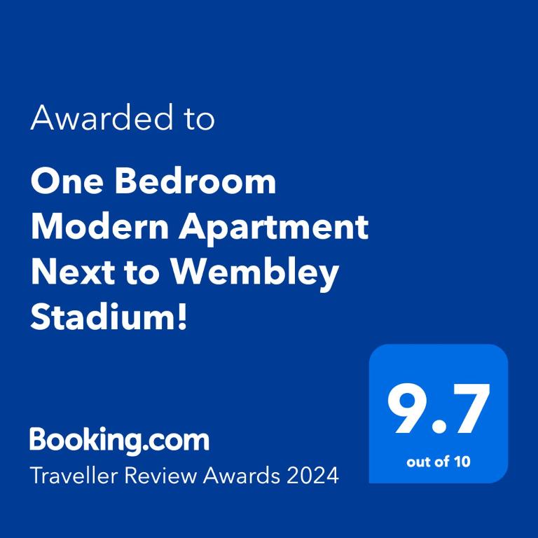 One Bedroom Modern Apartment Next to Wembley Stadium! - One-Bedroom Apartment