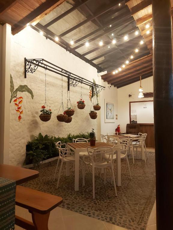 Restaurace v ubytování Volarte Hostal