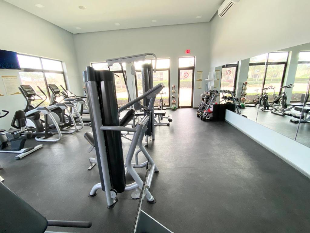 Fitness centrum a/nebo fitness zařízení v ubytování Casa Azure Aruba