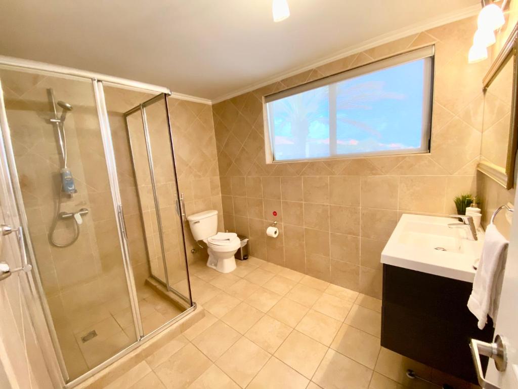 Koupelna v ubytování Casa Azure Aruba