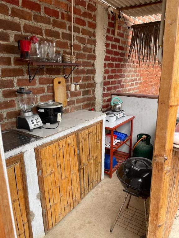 Kuchyň nebo kuchyňský kout v ubytování Vista Palmeras