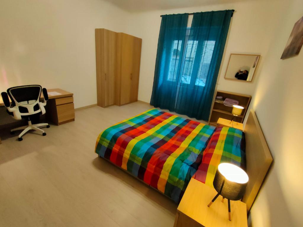 Кровать или кровати в номере Trieste LIVING