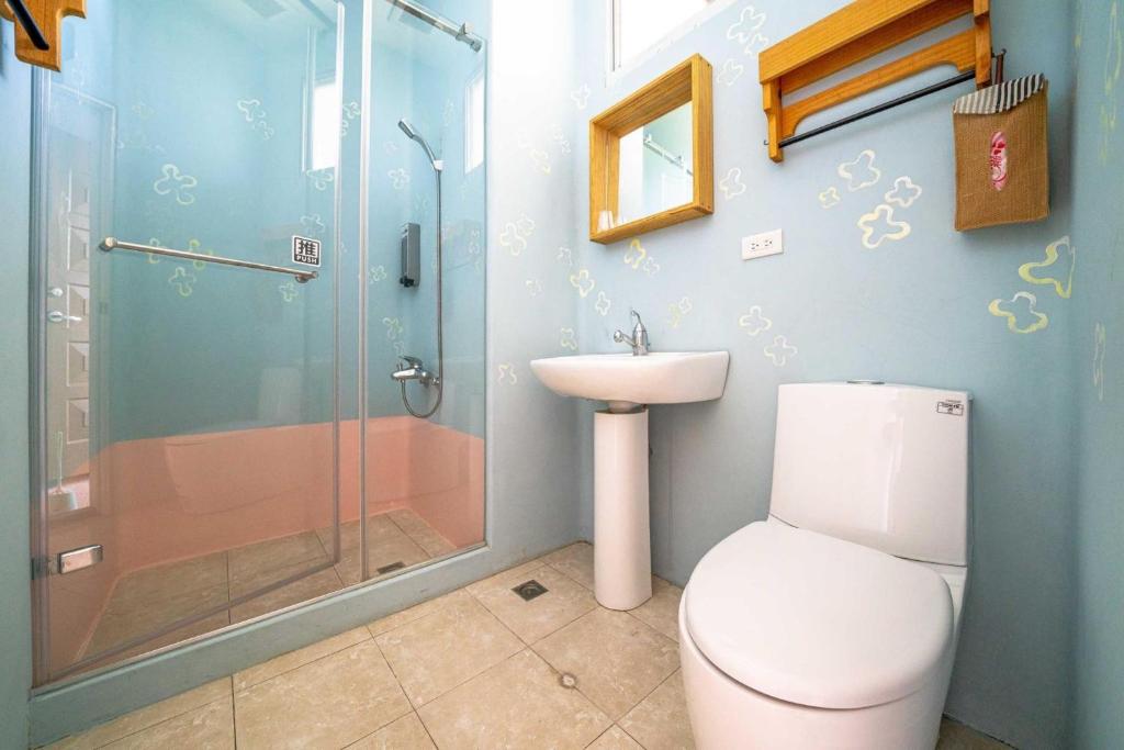 Koupelna v ubytování Yun Tien Feng Chuan B&B