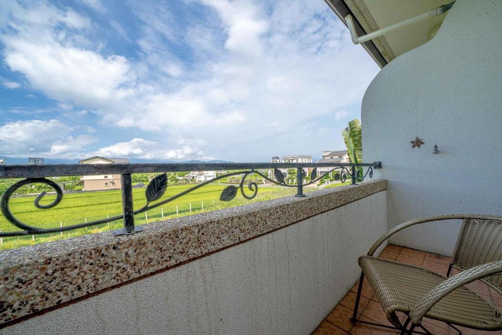 Balkón nebo terasa v ubytování Yun Tien Feng Chuan B&B