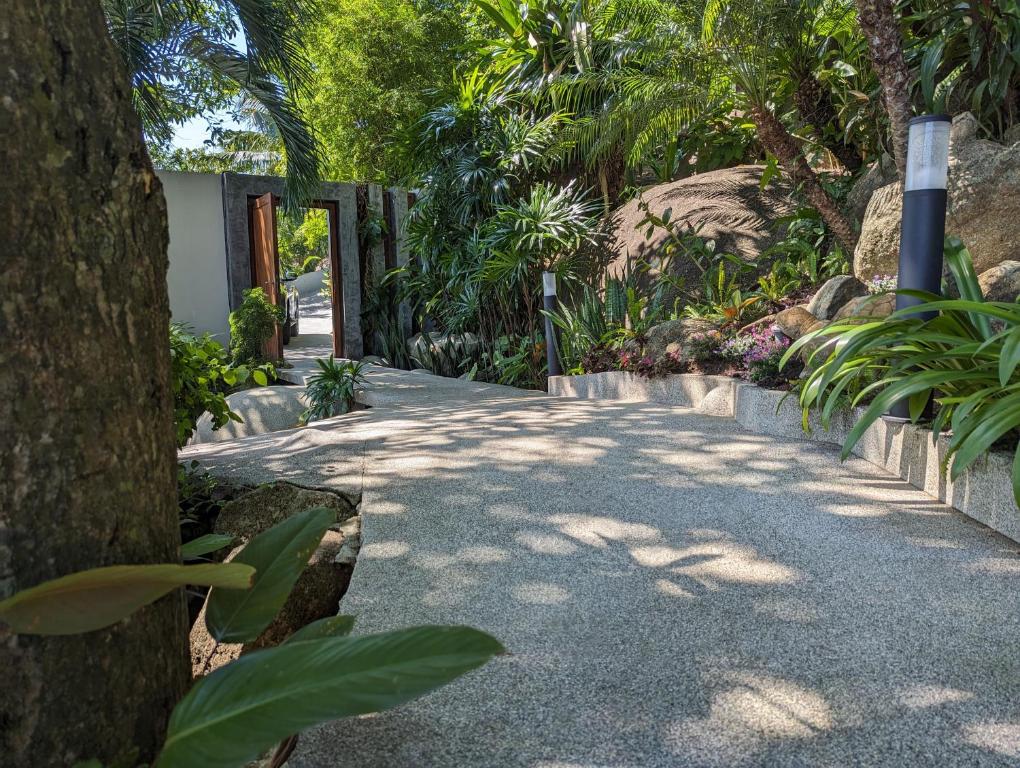 Zahrada ubytování Moonshadow - Multiple Award Winning Villa in Chaweng Noi