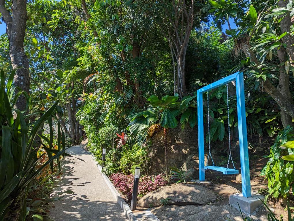 Zahrada ubytování Moonshadow - Multiple Award Winning Villa in Chaweng Noi
