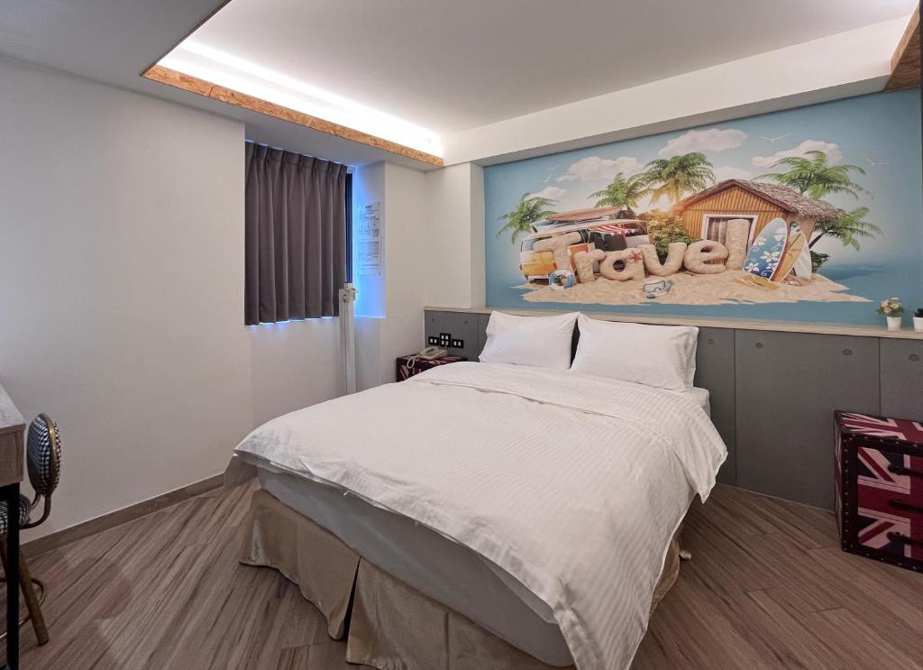 Postel nebo postele na pokoji v ubytování Good Time Boutique Hotel