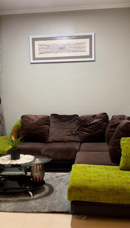 Area tempat duduk di Farastha Homestay