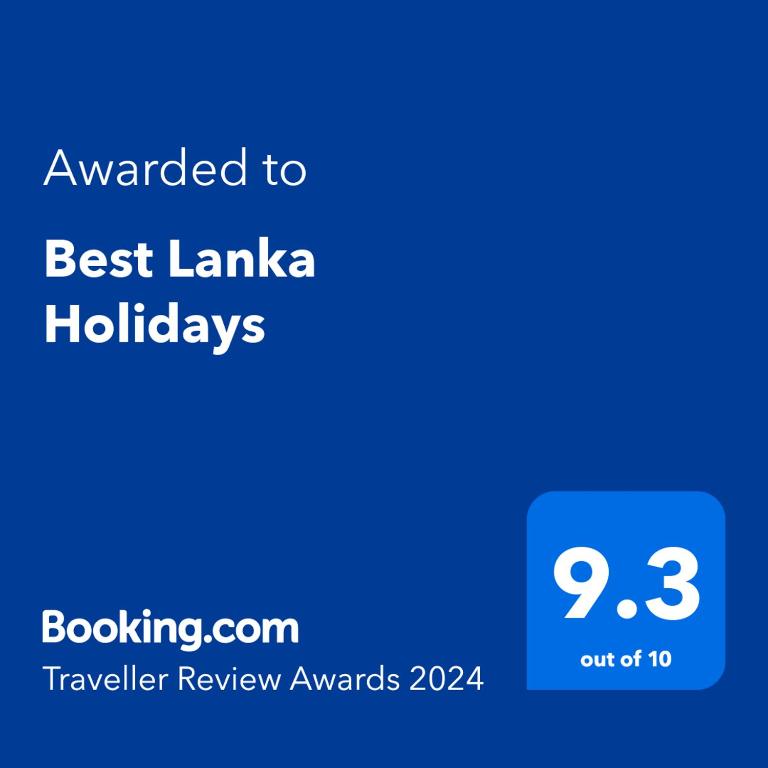 Best Lanka Holidays - отзывы и видео