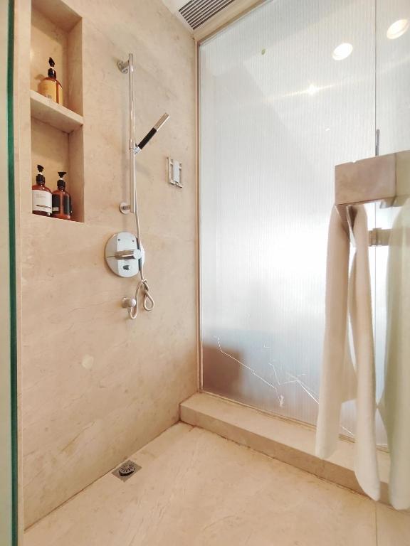 Koupelna v ubytování Snug Gaokong Jiangjing Hotel