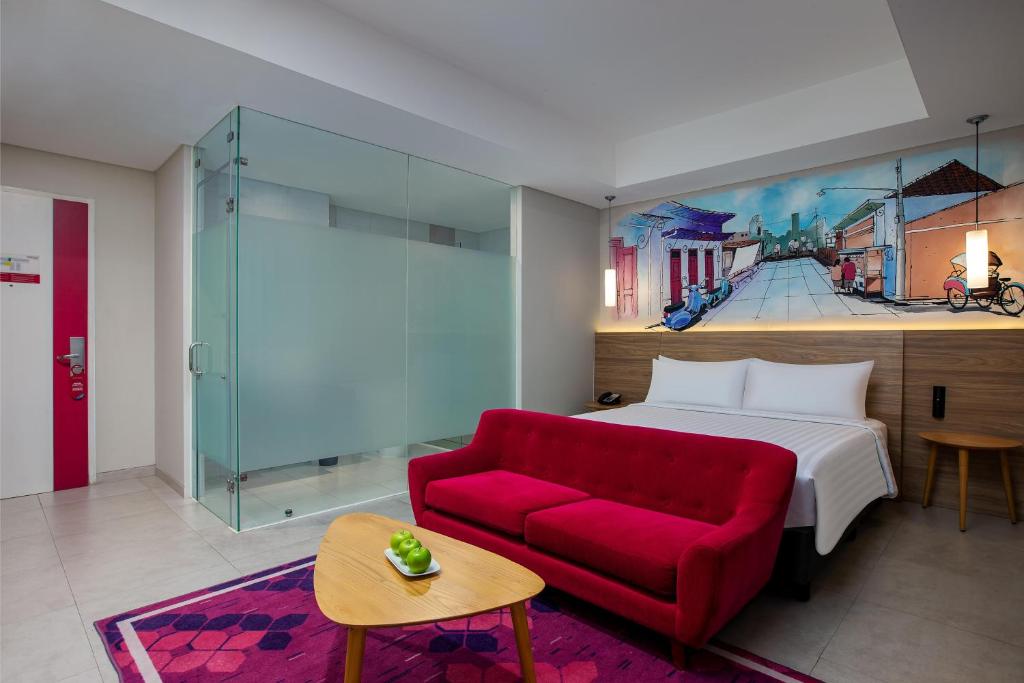 Posezení v ubytování favehotel Sidoarjo
